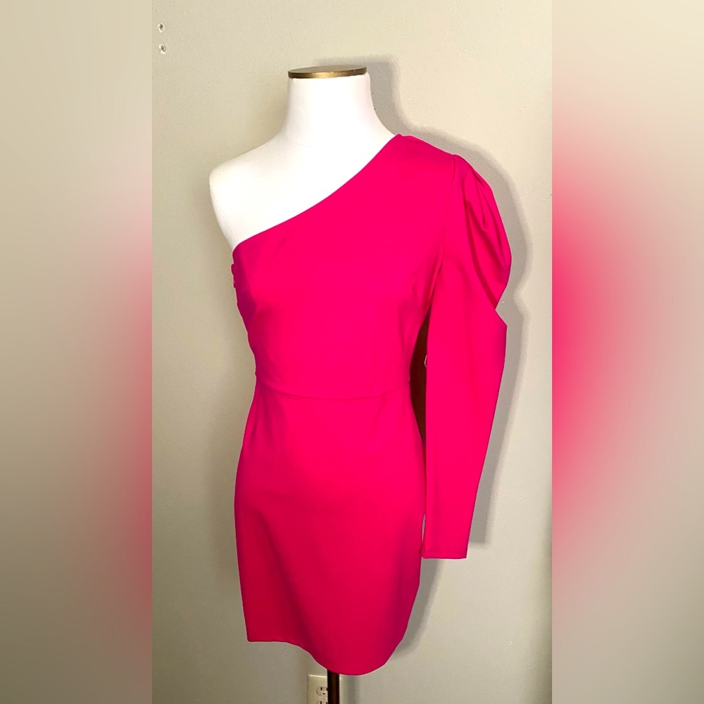 Forever21 one shoulder part dress